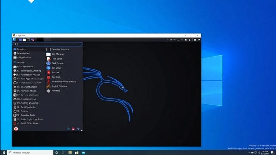 Install Kali Linux Tools in Windows WSL for Bug Hunting/Pen-testing